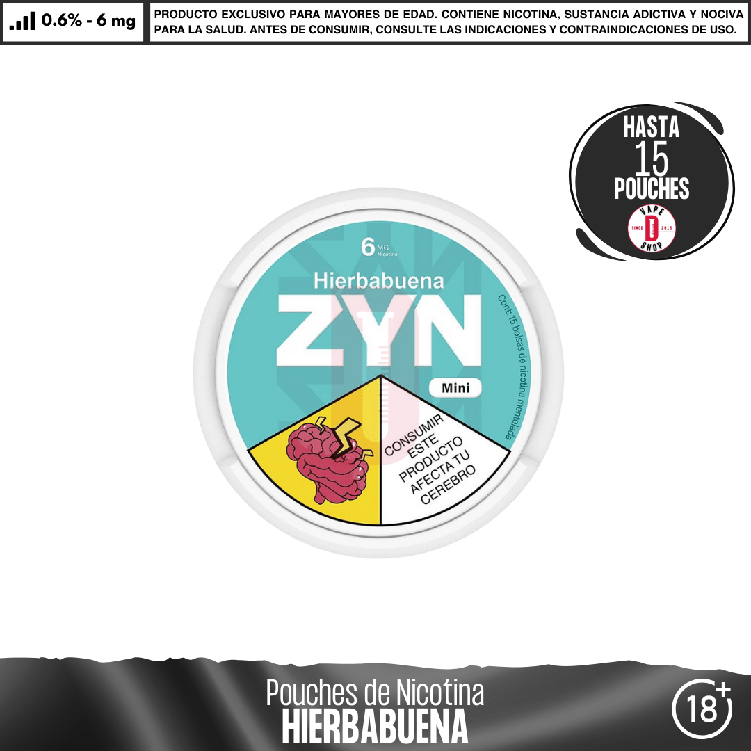 ZYN - Pouches Bolsas de Nicotina - Pouches - ZYN | POU-ZYN-CN-06