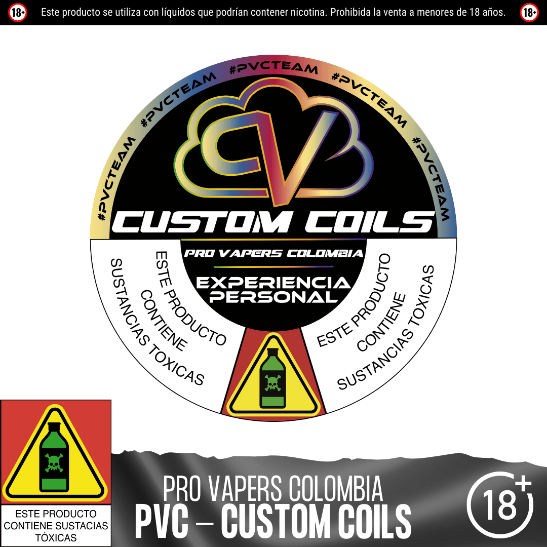 Custom Requiem Edition - Resistencias Artesanales - Pro Vapers | RA - PVC - CUSR - 01
