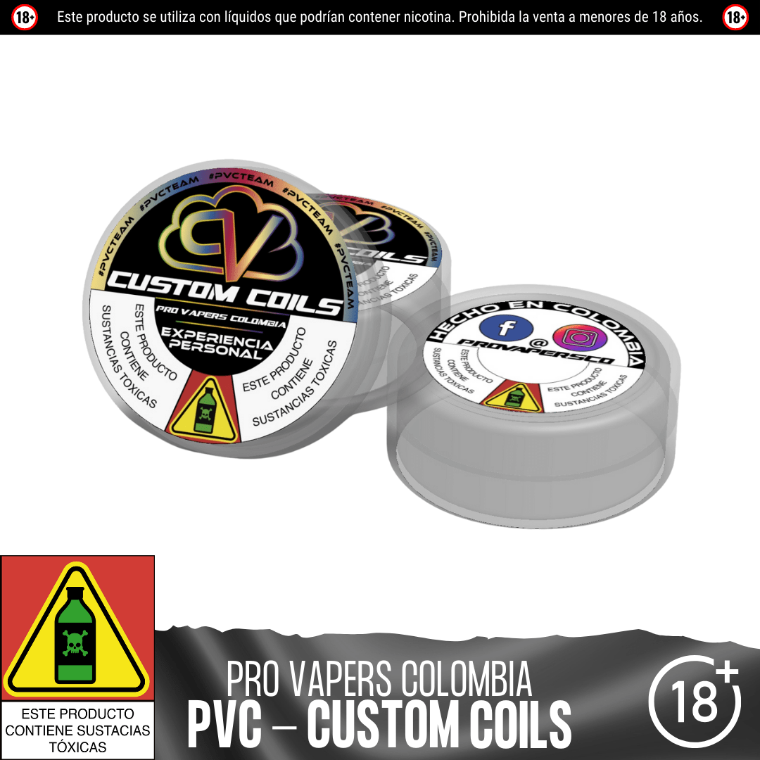 Custom Requiem Edition - Resistencias Artesanales - Pro Vapers | RA - PVC - CUSR - 01