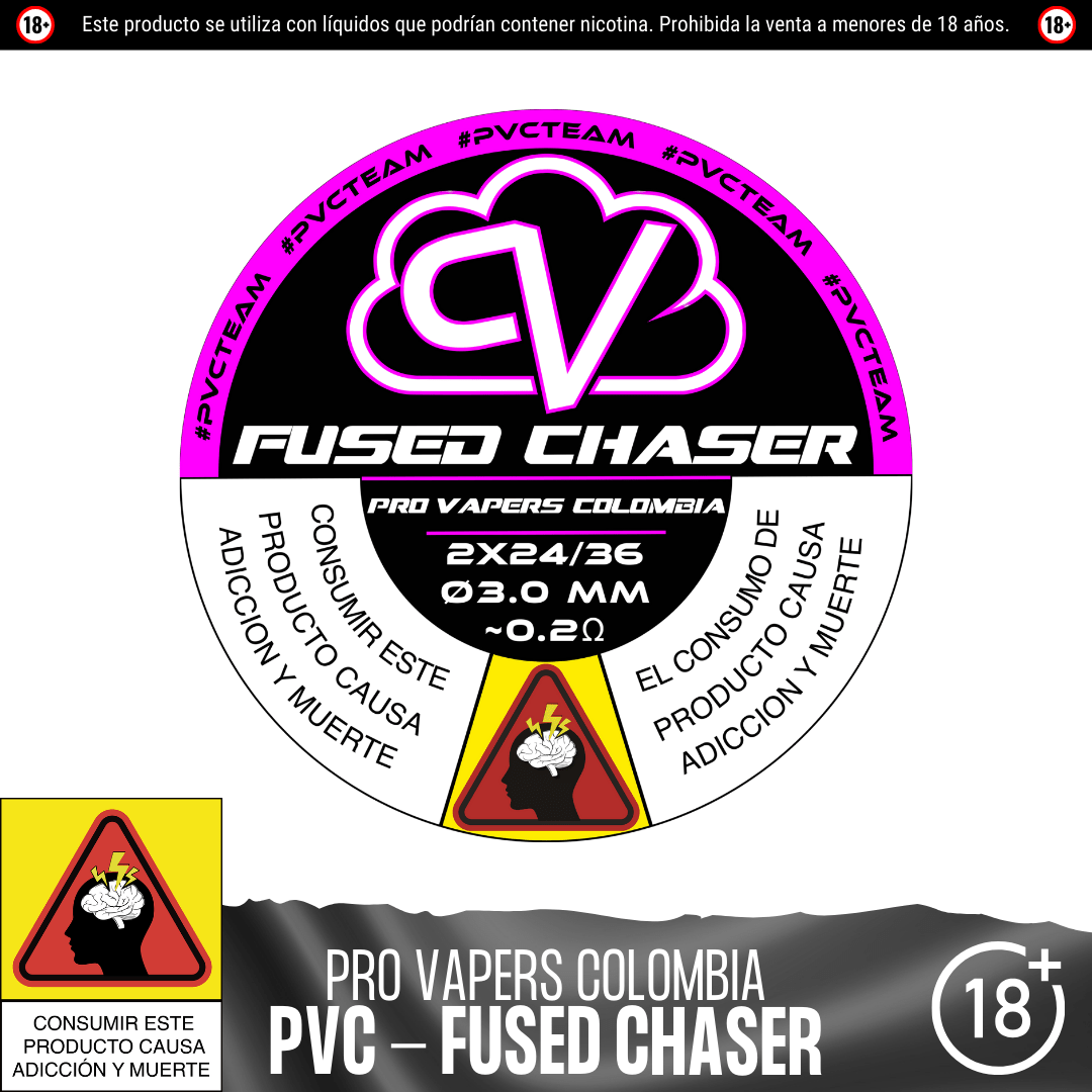 Fused Chaser - Resistencias Artesanales - Pro Vapers | RA - PVC - FC - 01