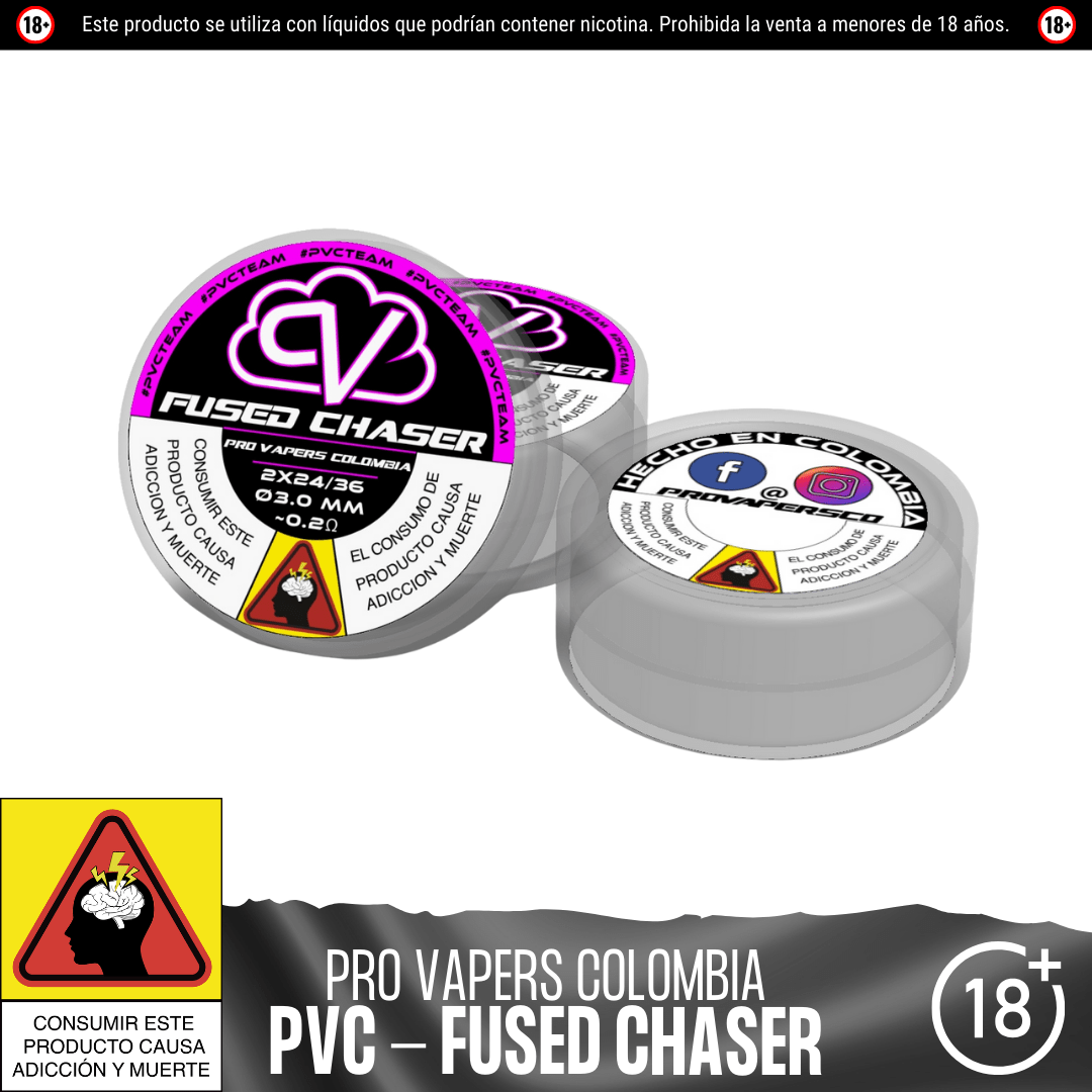 Fused Chaser - Resistencias Artesanales - Pro Vapers | RA - PVC - FC - 01