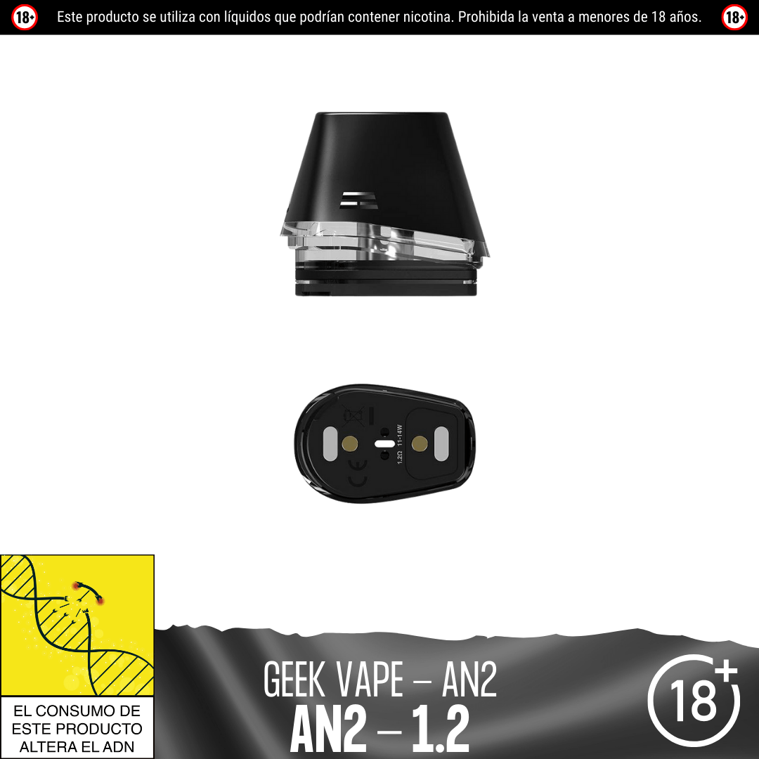 Geek Vape - Resistencias Aegis Nano - Resistencias Comerciales - Geekvape | RC - GV - ANC - 03