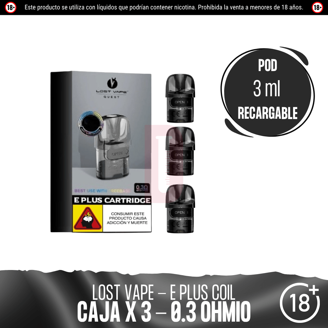 Lost Vape - E Plus Coils - Resistencias Comerciales - Lost Vape | 
