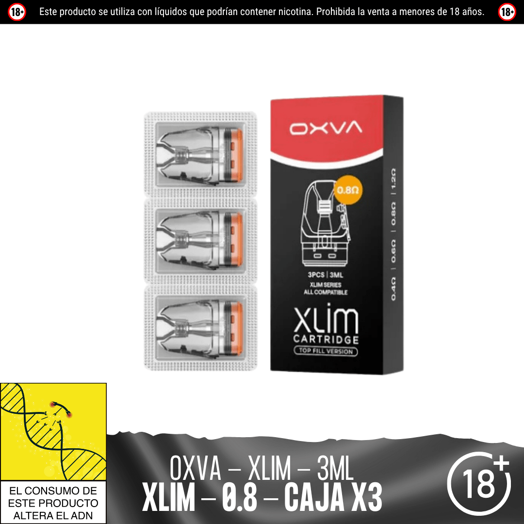 OXVA - Resistencias Xlim 3ml - Resistencias Comerciales - Oxva | RC-OXVA-XLIM-3ML-06