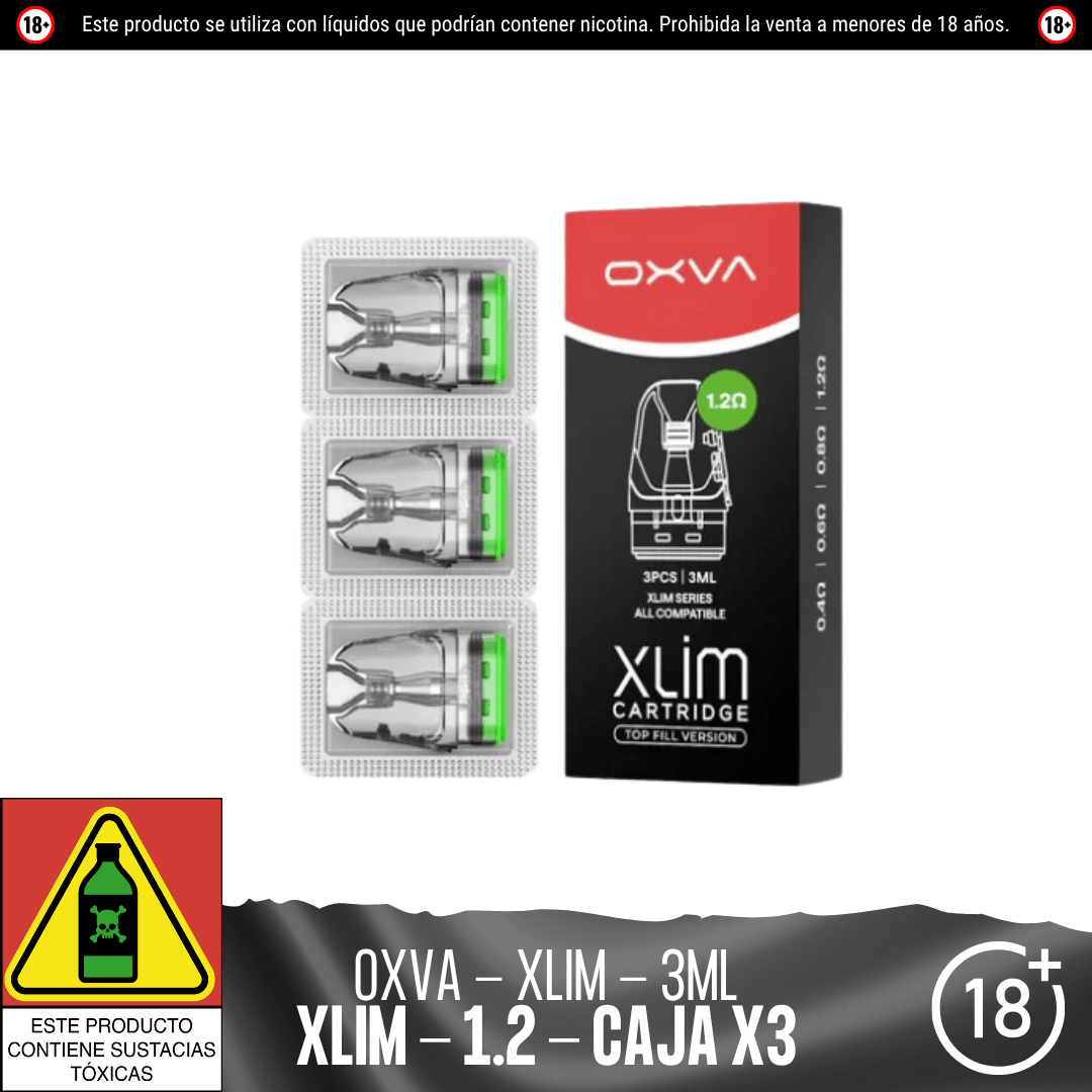 OXVA - Resistencias Xlim 3ml - Resistencias Comerciales - Oxva | RC-OXVA-XLIM-3ML-06