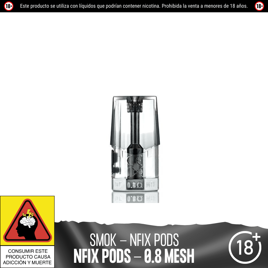 Smok - Nfix Pods - Resistencias Comerciales - Smok | RC - SMK - NFIX - 02