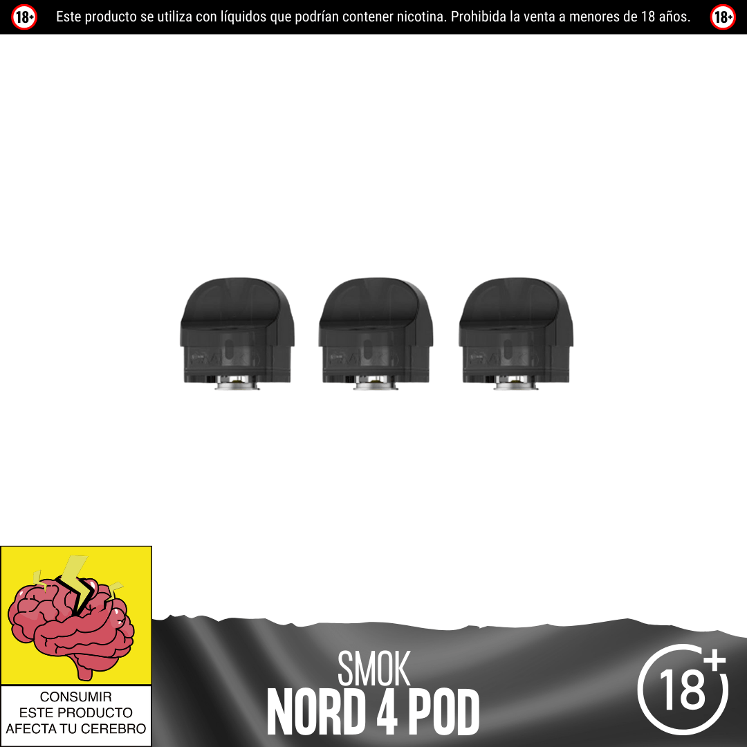 Smok - Nord 4 Pod de Repuesto - Resistencias Comerciales - Smok | RC - SMK - NORD4 - P