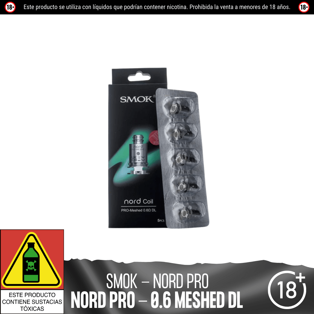 Smok - Resistencias Nord Pro - Resistencias Comerciales - Smok | RC - SMK - NORD - PRO - 02