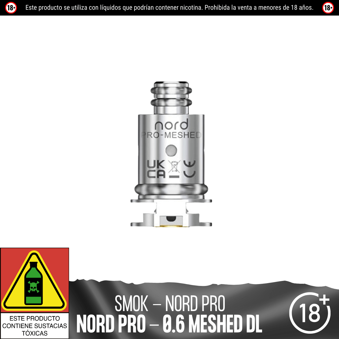 Smok - Resistencias Nord Pro - Resistencias Comerciales - Smok | RC - SMK - NORD - PRO - 01