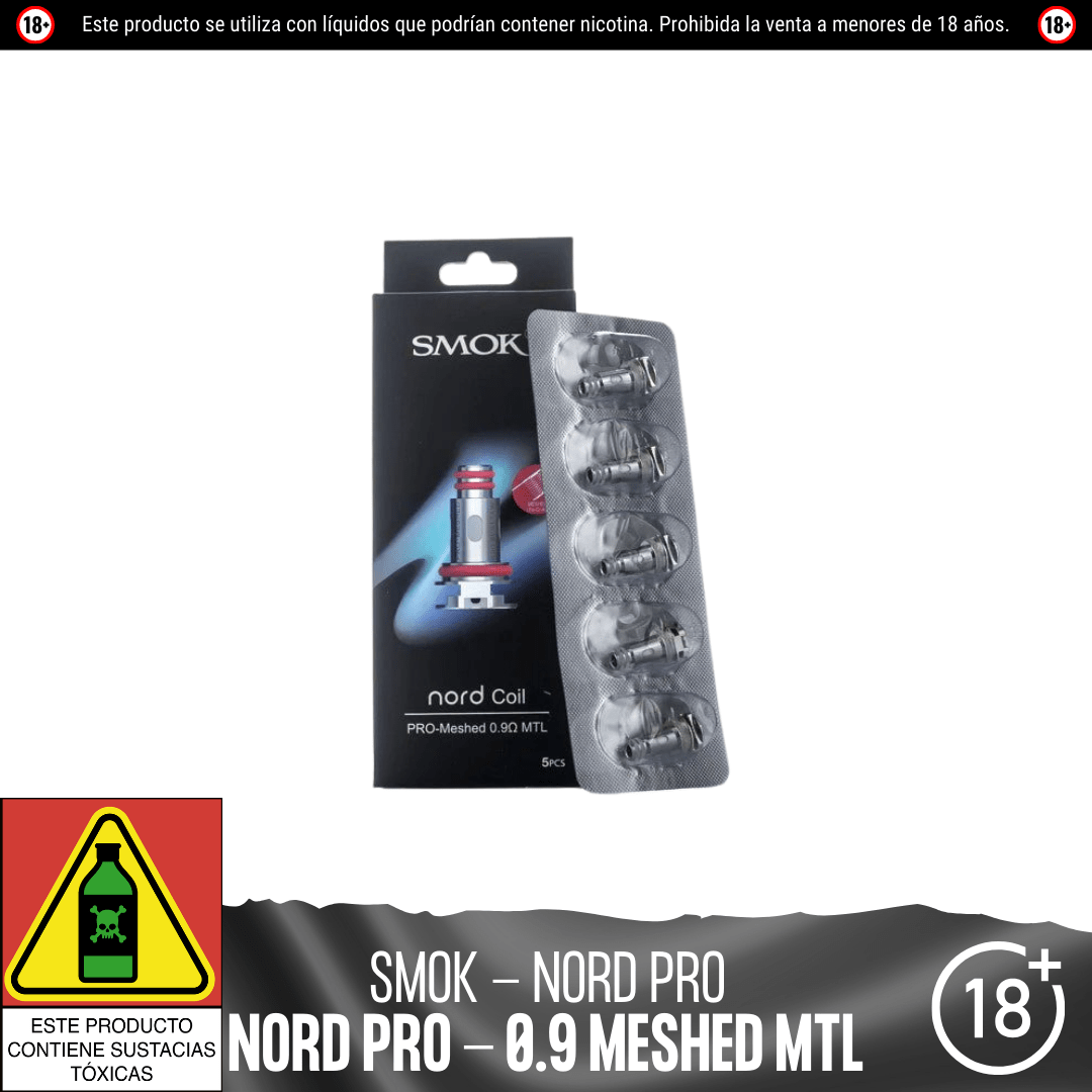 Smok - Resistencias Nord Pro - Resistencias Comerciales - Smok | RC - SMK - NORD - PRO - 04