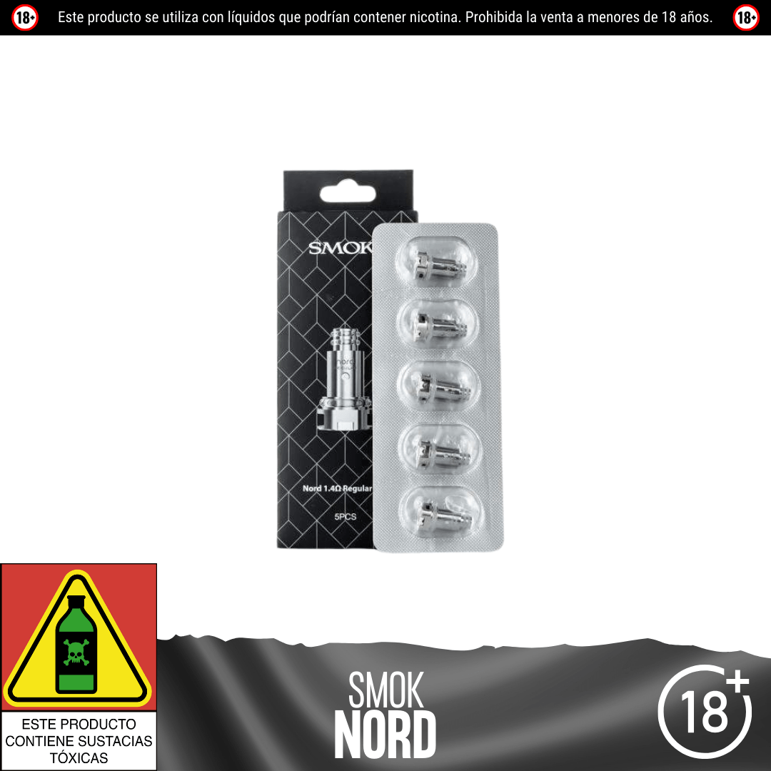 Smok - Resistencias Nord - Resistencias Comerciales - Smok | RC - SMK - NORD - 02