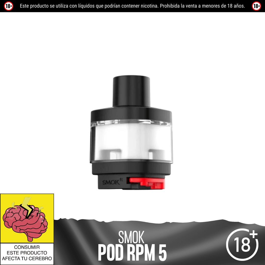 Smok - RPM 5 Pod de Repuesto - Resistencias Comerciales - Smok | RC - SMK - RPM5 - P - 01