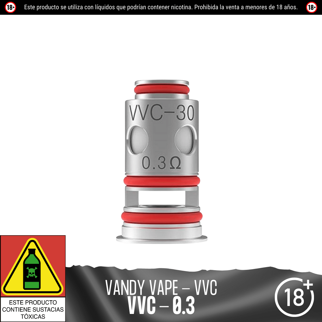Vandy Vape - Resistencias VVC - Resistencias Comerciales - Vandy Vape | RC - VV - VCCC - 01