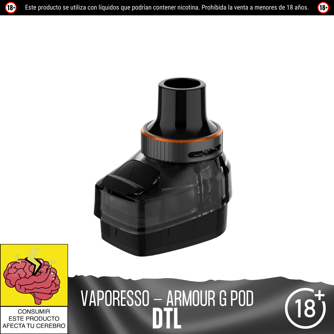 Vaporesso - Armour G Pod de Repuesto - Resistencias Comerciales - Vaporesso | RC - VPS - ARM - GPO - DTU