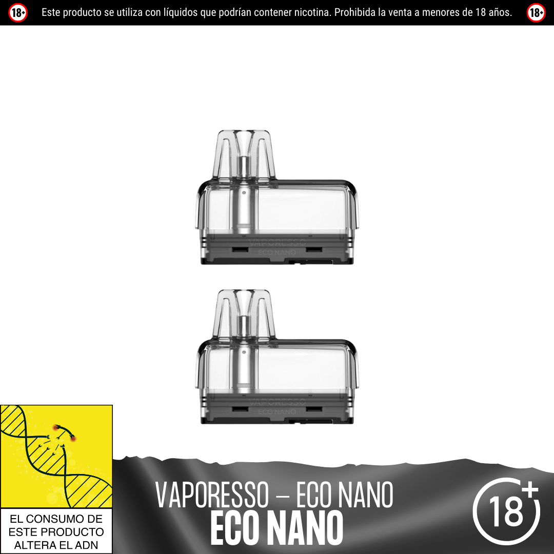 Vaporesso - Resistencias ECO NANO Pod - Resistencias Comerciales - Vaporesso | RC - VPS - ENP - 03