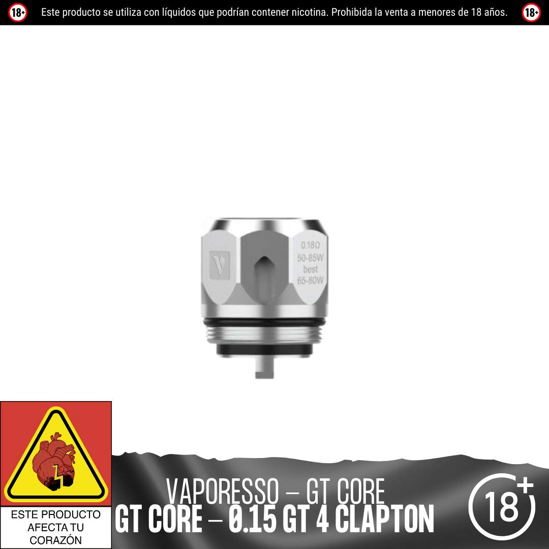 Vaporesso - Resistencias GT Core - Resistencias Comerciales - Vaporesso | RC - VPS - GT - 03