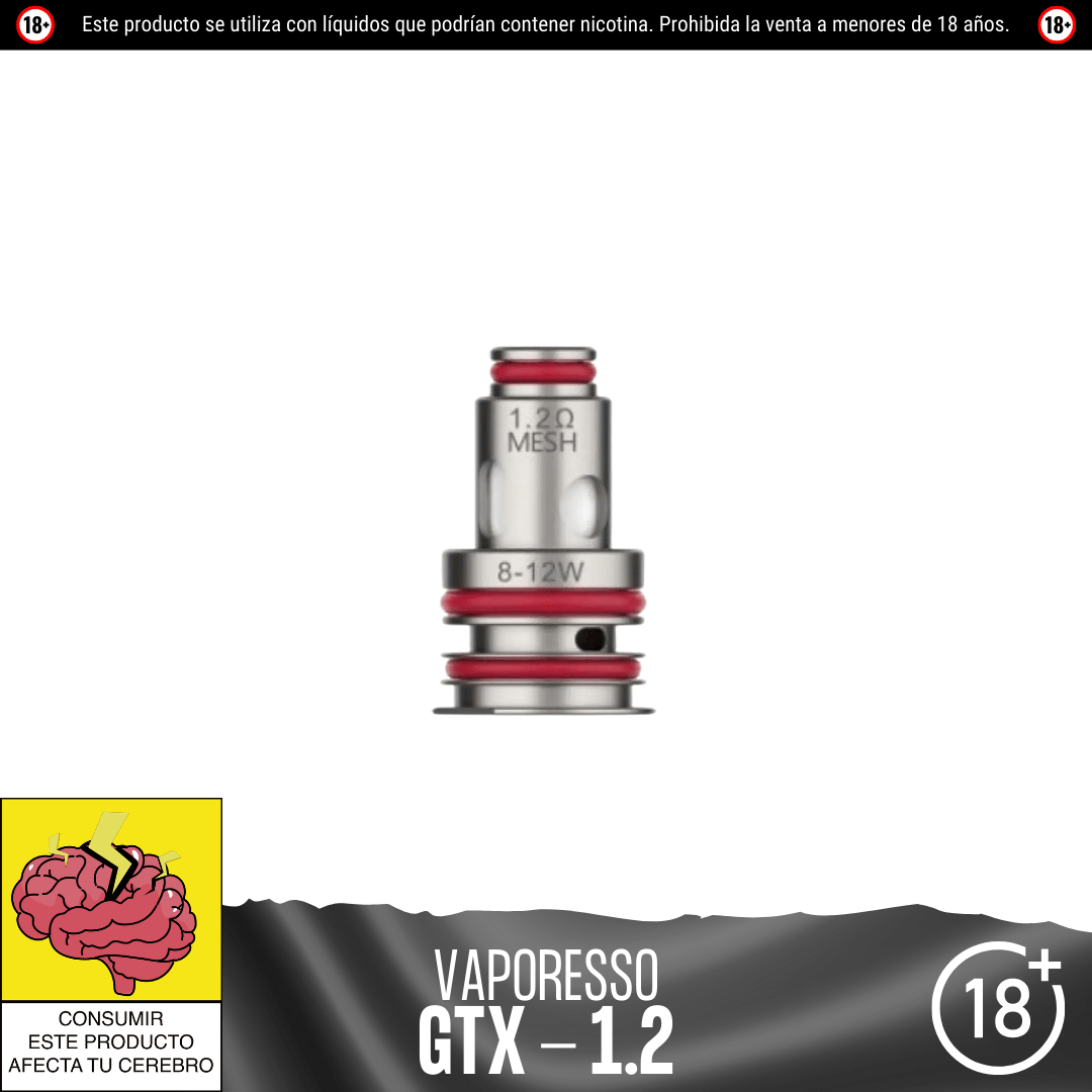 Vaporesso - Resistencias GTX - Resistencias Comerciales - Vaporesso | RC - VPS - GTX - 07