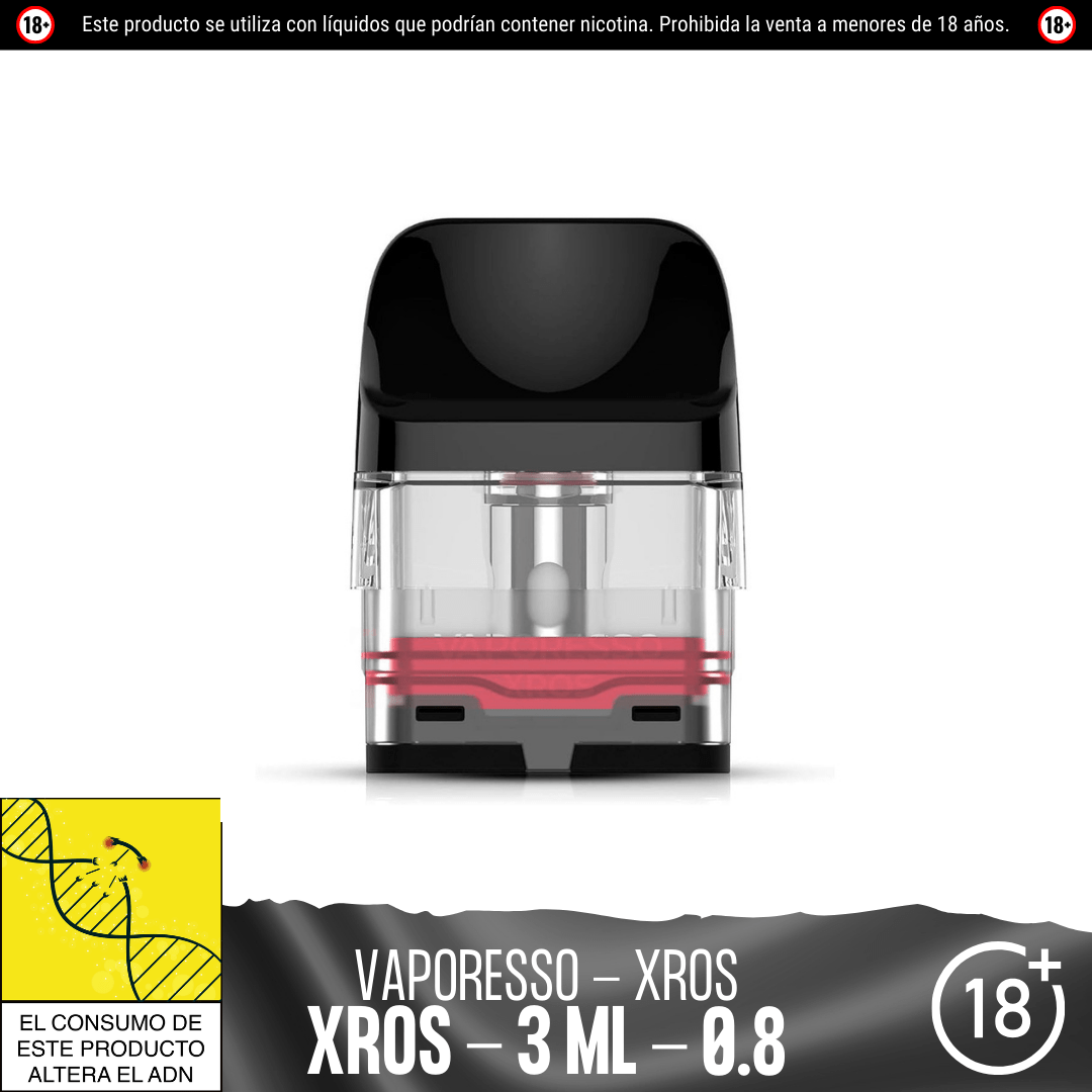 vaporesso xros 3 resistencia Vaporesso Resistencias XROS · Pack Pods Refillable DIY