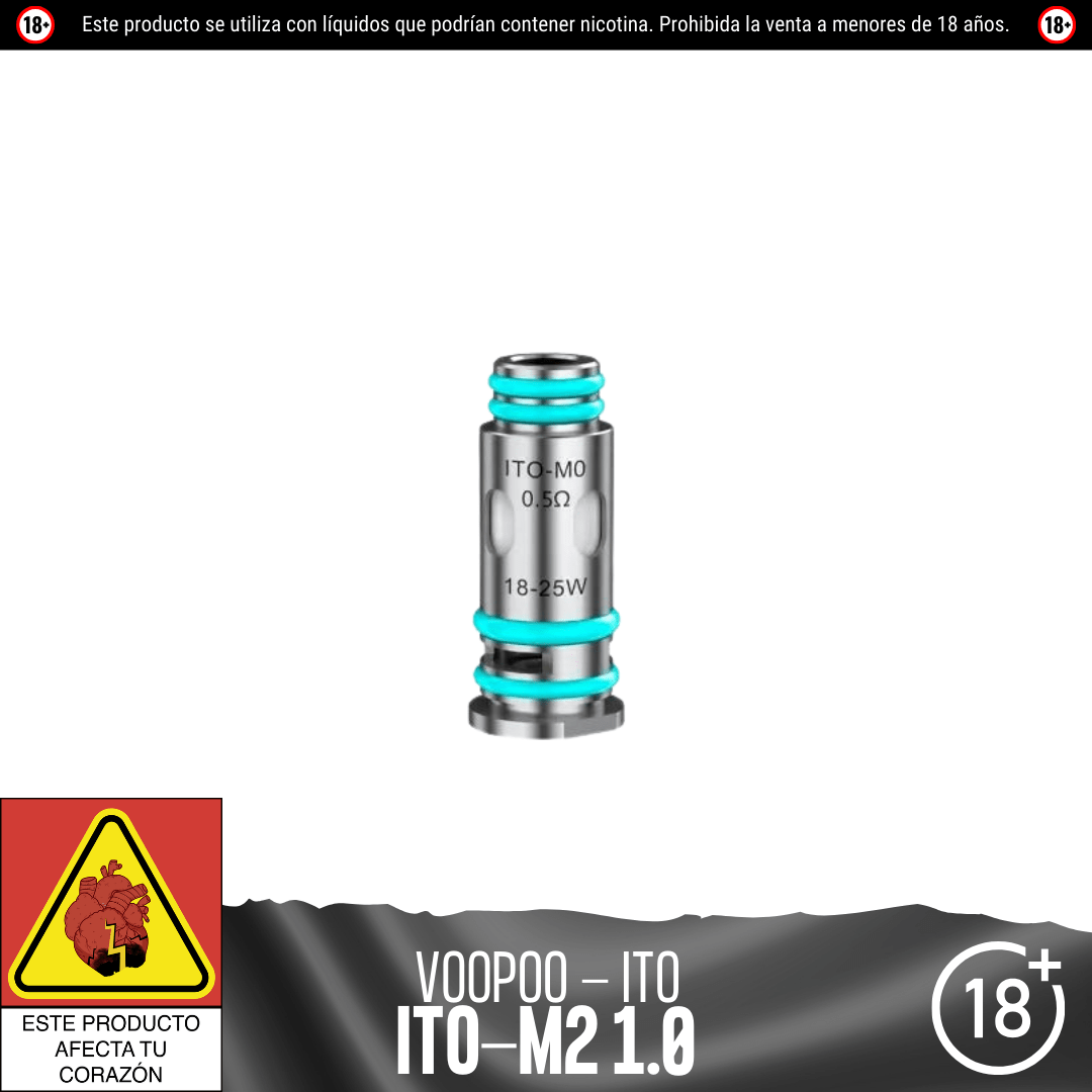 Voopoo - Resistencias ITO - Resistencias Comerciales - Voopoo | RC - VP - ITO - M2 - 05