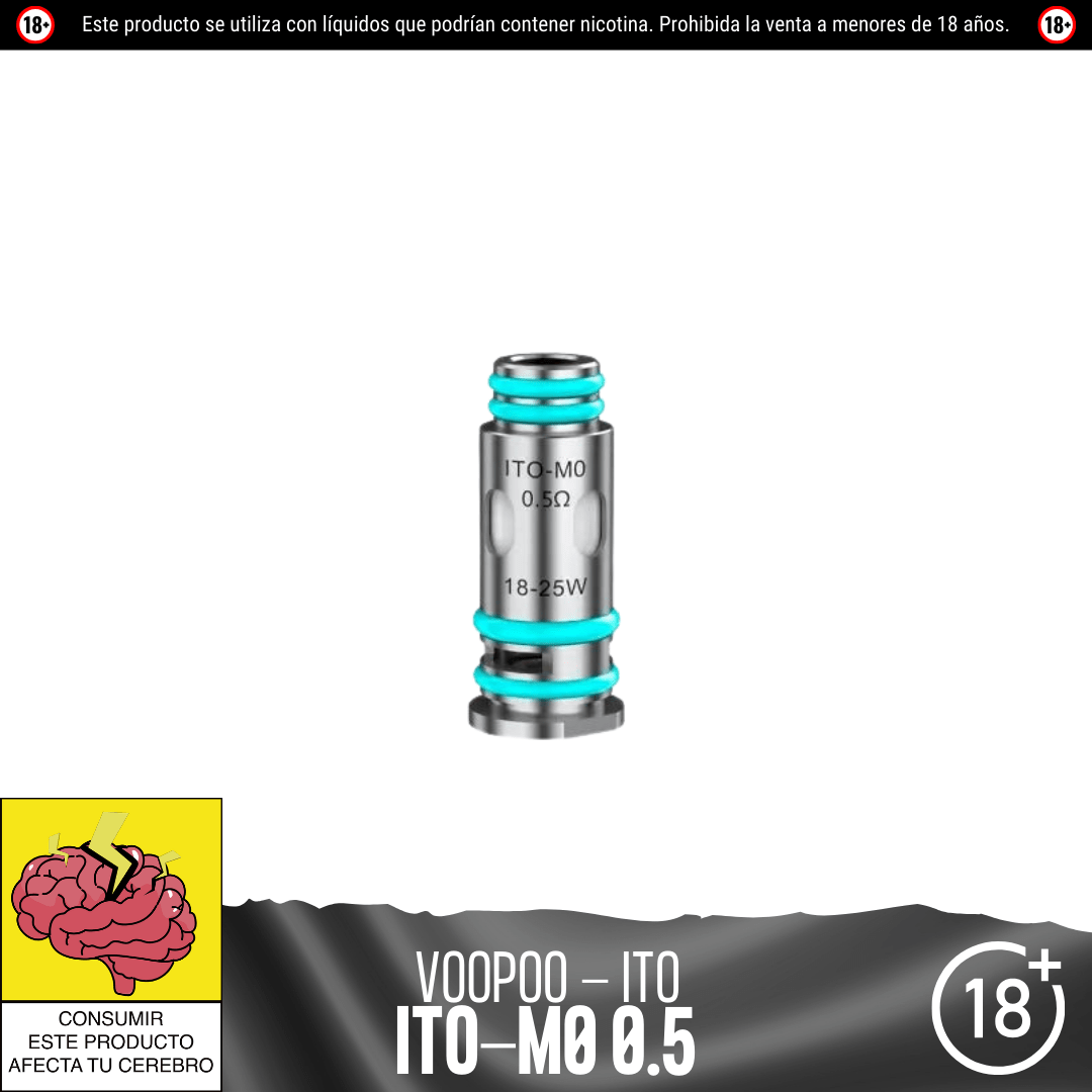 Voopoo - Resistencias ITO - Resistencias Comerciales - Voopoo | RC - VP - ITO - M0 - 01