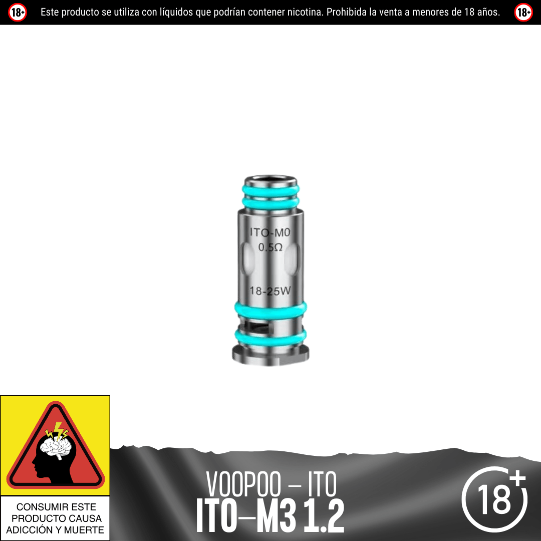 Voopoo - Resistencias ITO - Resistencias Comerciales - Voopoo | RC - VP - ITO - M3 - 07