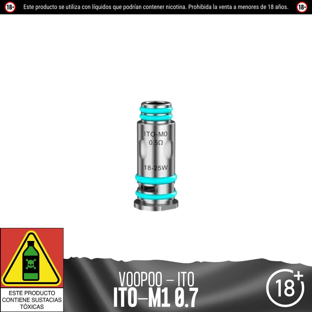 Voopoo - Resistencias ITO - Resistencias Comerciales - Voopoo | RC - VP - ITO - M1 - 03