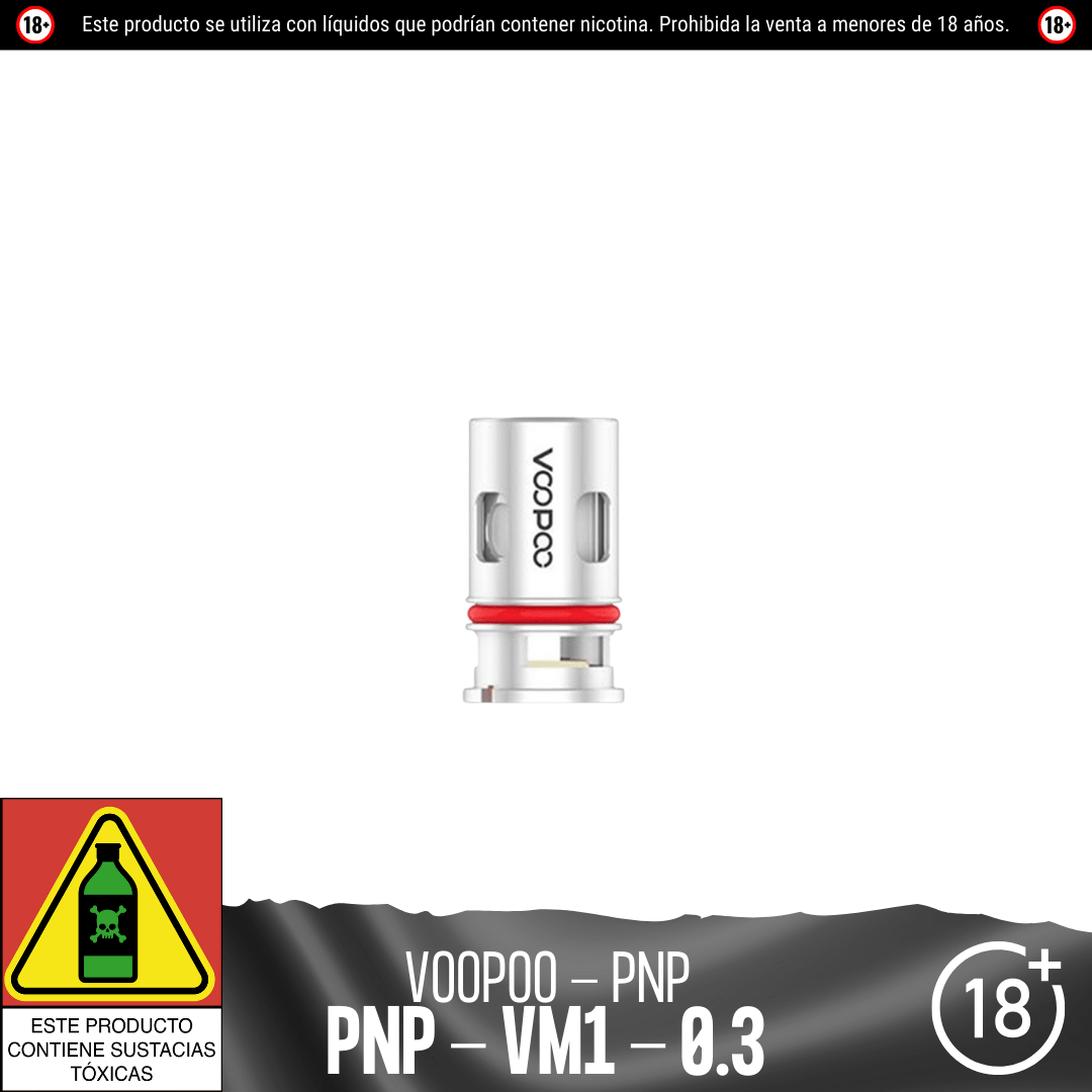 Voopoo - Resistencias PnP - Resistencias Comerciales - Voopoo | RC - VP - VM1 - 01