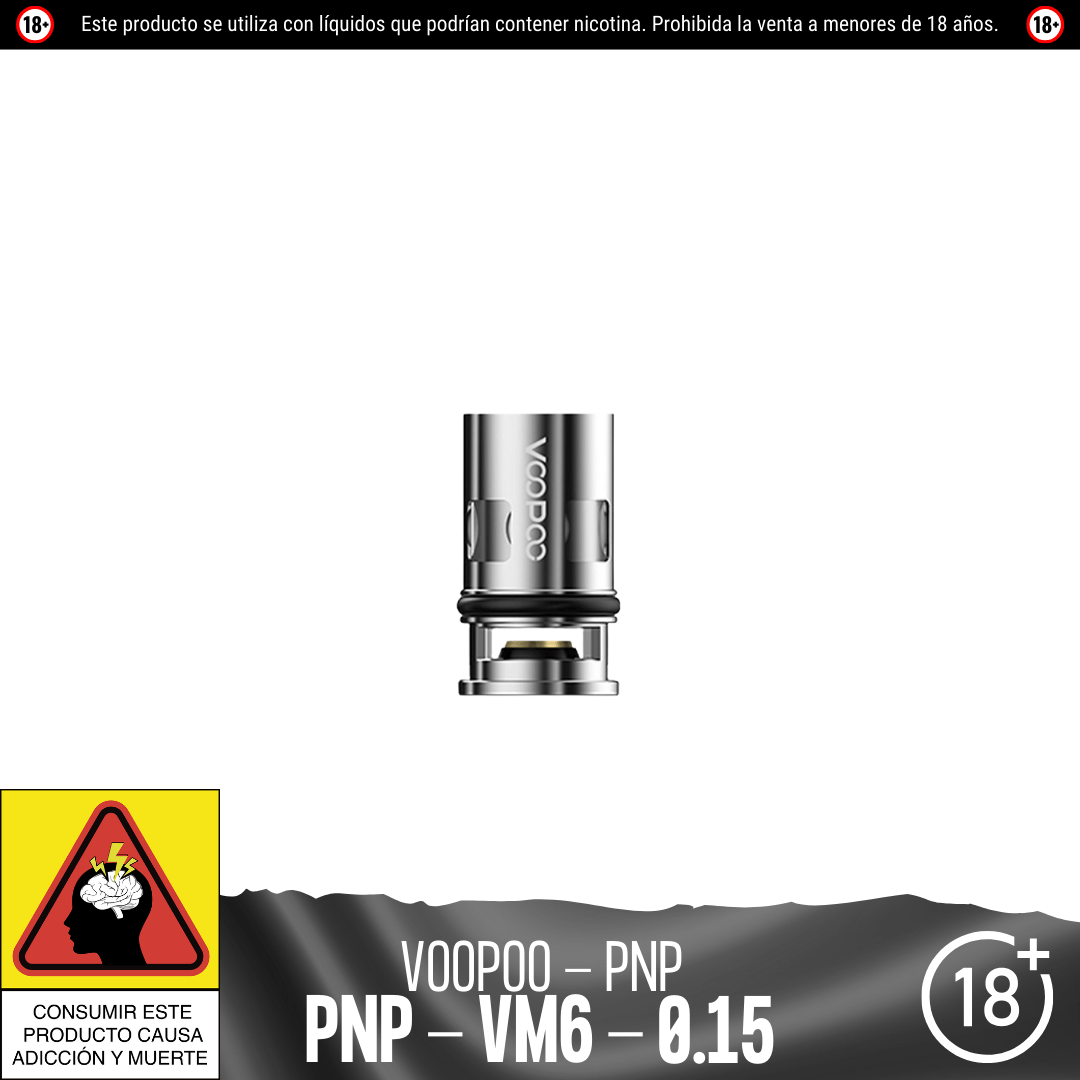 Voopoo - Resistencias PnP - Resistencias Comerciales - Voopoo | RC - VP - VM6 - 01