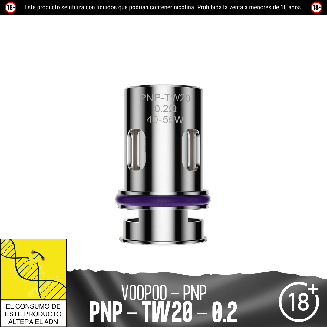 Voopoo - Resistencias PnP - Resistencias Comerciales - Voopoo | RC - VP - TW20 - 01