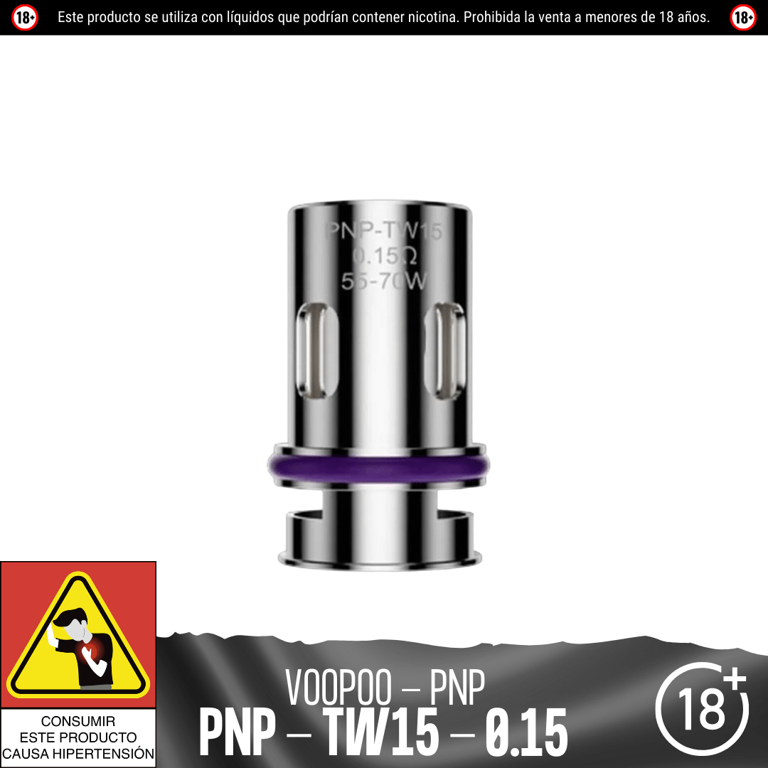 Voopoo - Resistencias PnP - Resistencias Comerciales - Voopoo | RC - VP - TW15 - 01