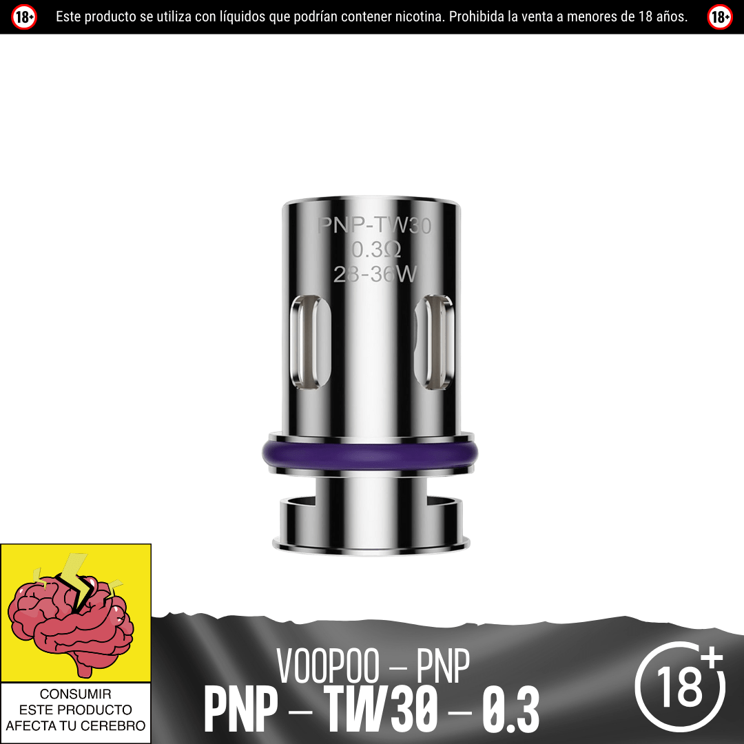 Voopoo - Resistencias PnP - Resistencias Comerciales - Voopoo | RC - VP - TW30 - 01
