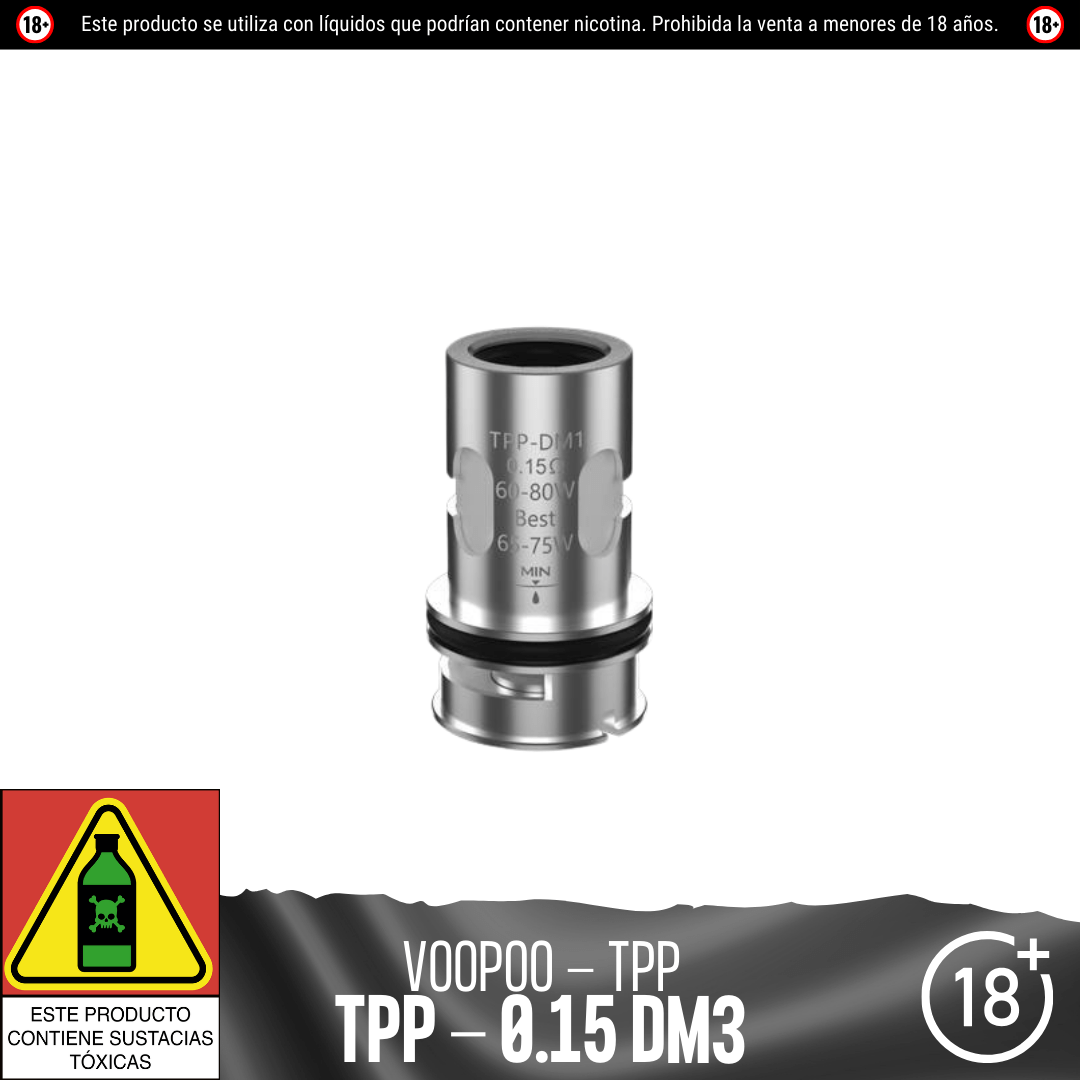 Voopoo - Resistencias TPP - Resistencias Comerciales - Voopoo | RC - VP - TPP - 07