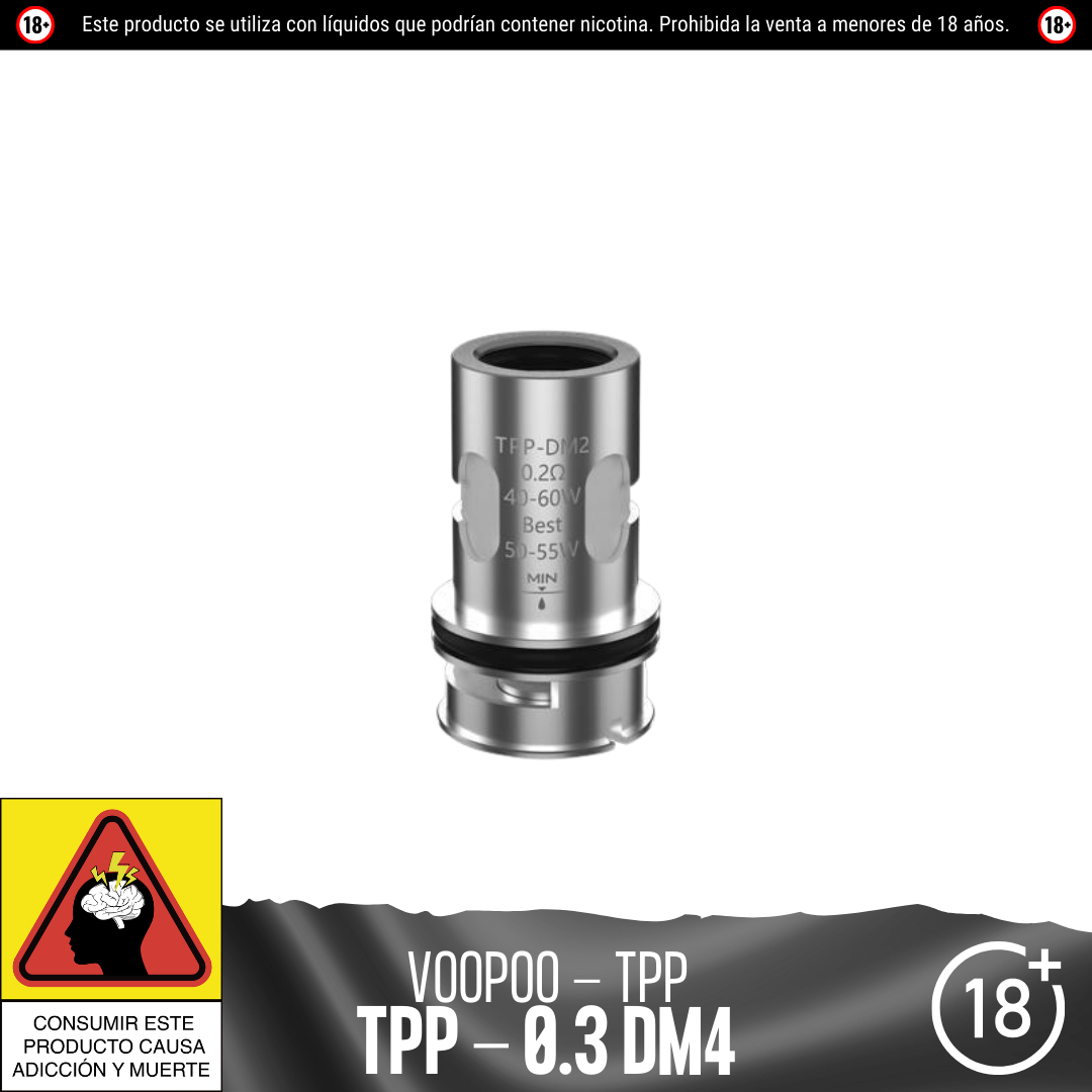 Voopoo - Resistencias TPP - Resistencias Comerciales - Voopoo | RC - VP - TPP - 05