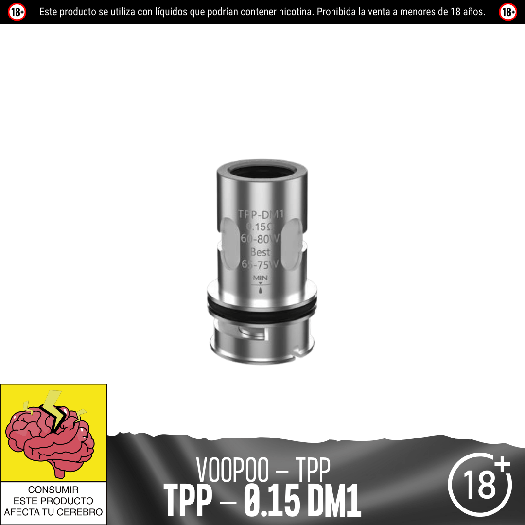 Voopoo - Resistencias TPP - Resistencias Comerciales - Voopoo | RC - VP - TPP - 01