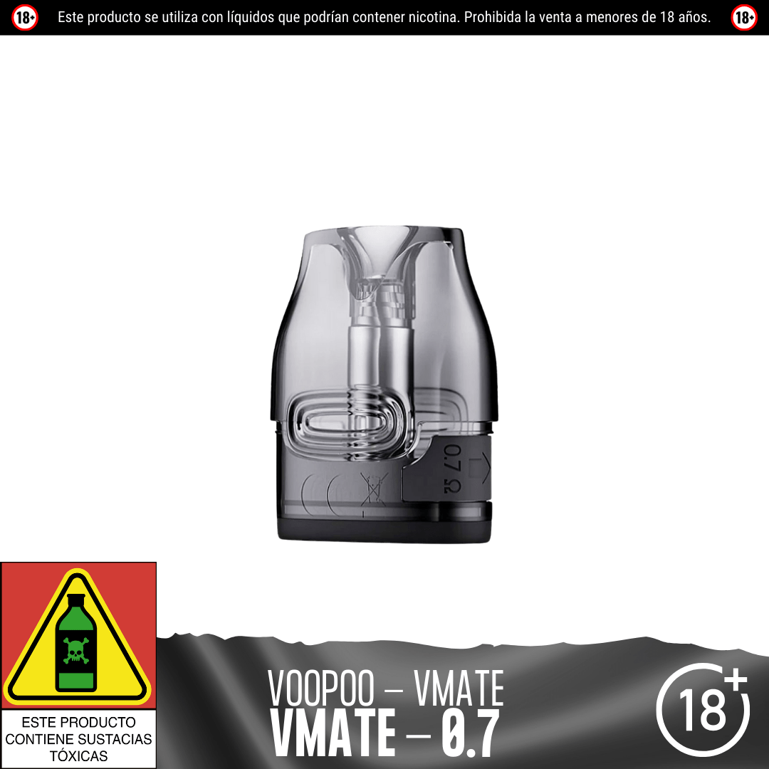 Voopoo - Vmate V2 Pod de Repuesto - Resistencias Comerciales - Voopoo | RC - VP - VMV2 - 01