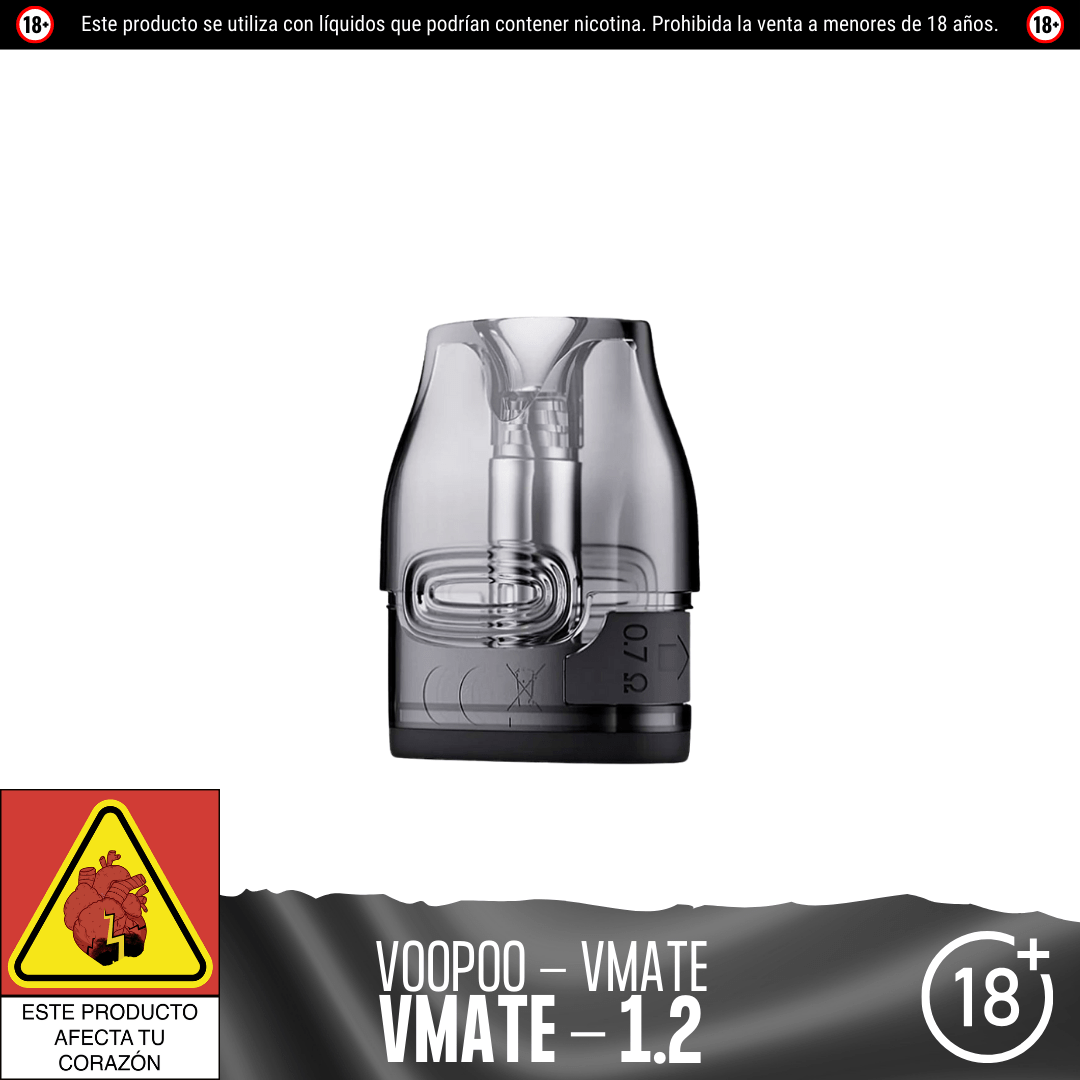Voopoo - Vmate V2 Pod de Repuesto - Resistencias Comerciales - Voopoo | RC - VP - VMV2 - 03