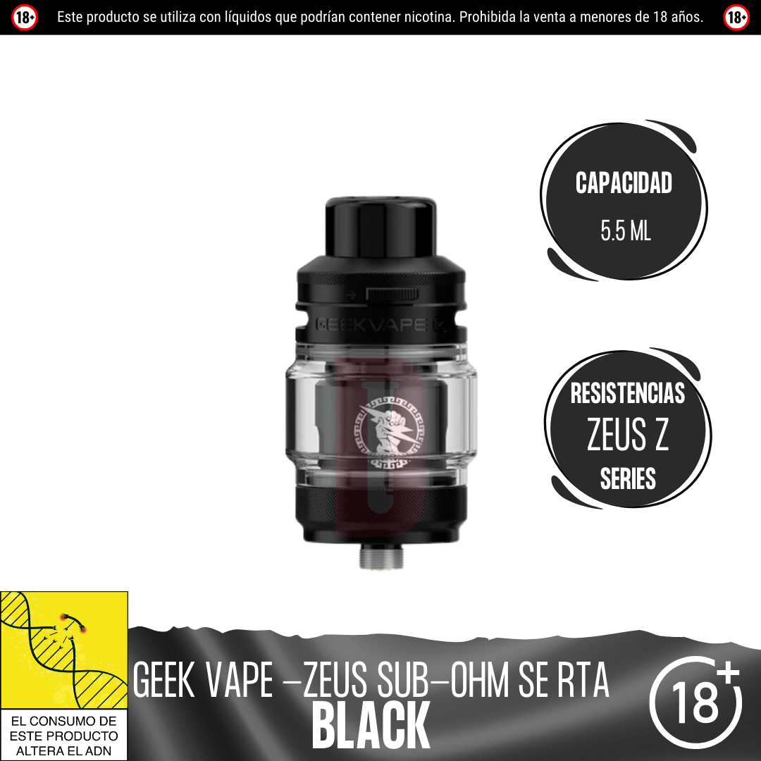 Geekvape Z Sub - ohm SE Tank - RTA - Geekvape | EQ - GV - ZEUSE - 00