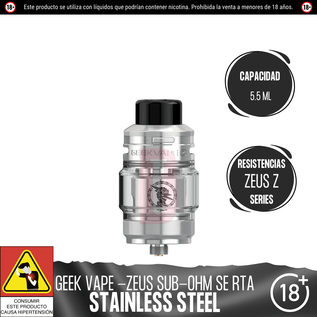Geekvape Z Sub - ohm SE Tank - RTA - Geekvape | EQ - GV - ZEUSE - 01