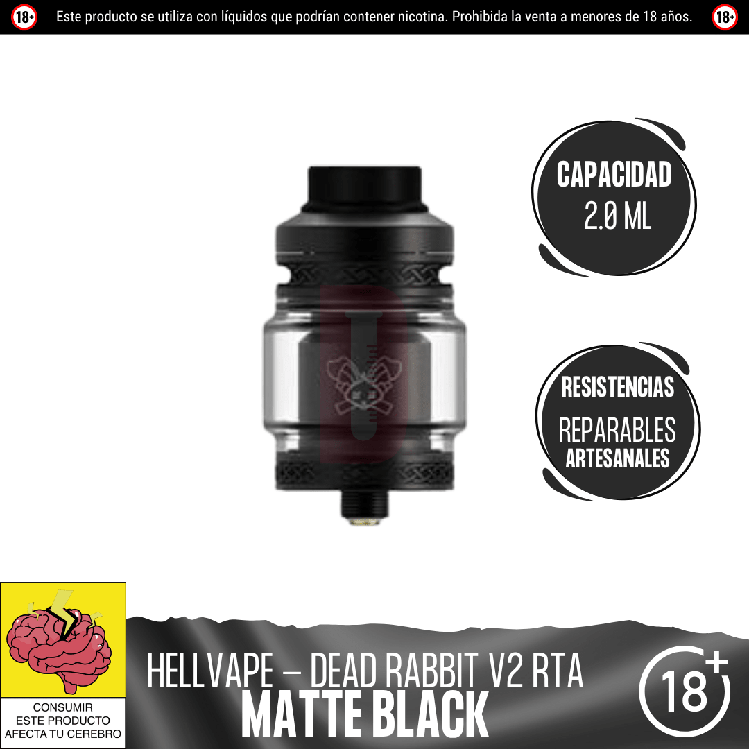 Hellvape - Dead Rabbit V2 RTA - RTA - Hellvape | EQ-HLL-DRAB-04