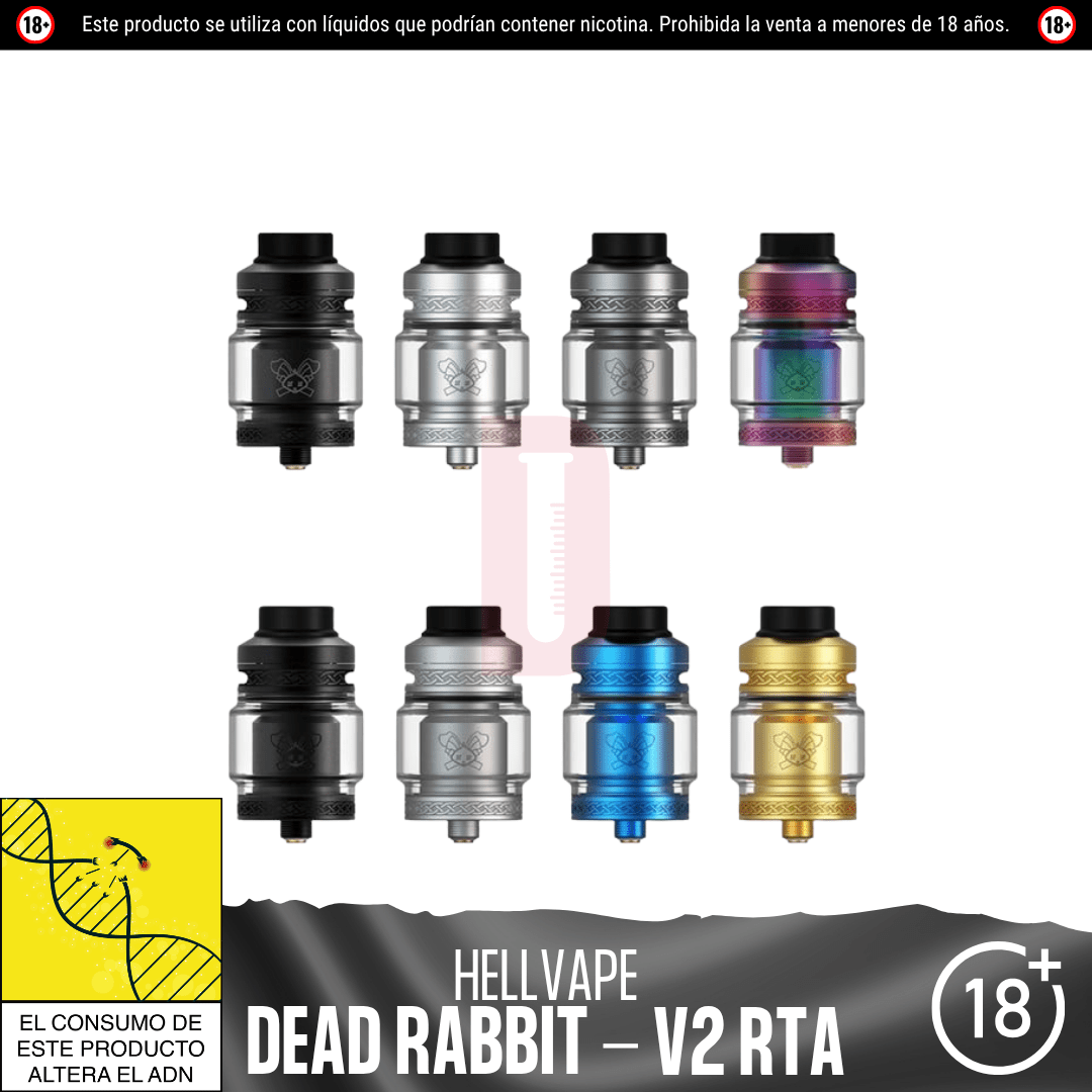 Hellvape - Dead Rabbit V2 RTA - RTA - Hellvape | EQ-HLL-DRAB-00