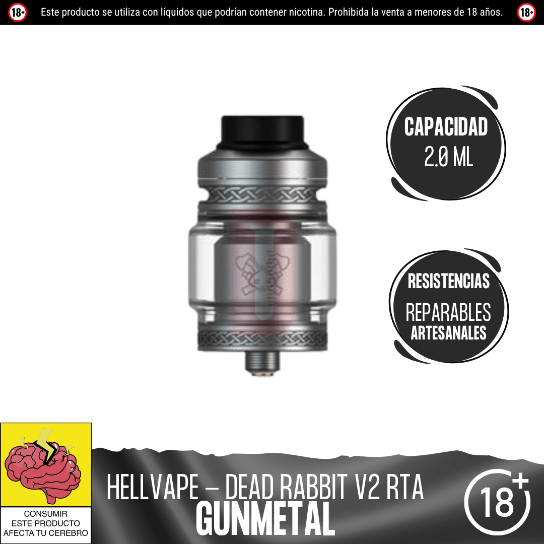 Hellvape - Dead Rabbit V2 RTA - RTA - Hellvape | EQ-HLL-DRAB-05