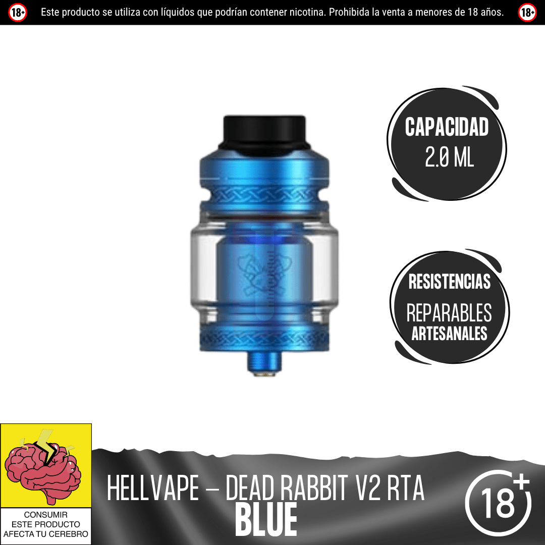 Hellvape - Dead Rabbit V2 RTA - RTA - Hellvape | EQ-HLL-DRAB-05