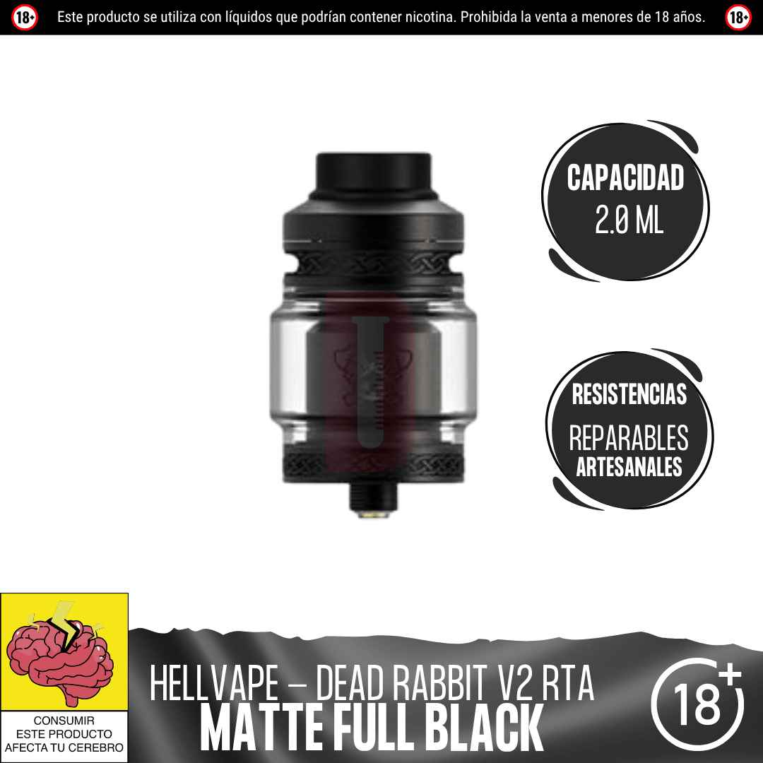 Hellvape - Dead Rabbit V2 RTA - RTA - Hellvape | EQ-HLL-DRAB-03