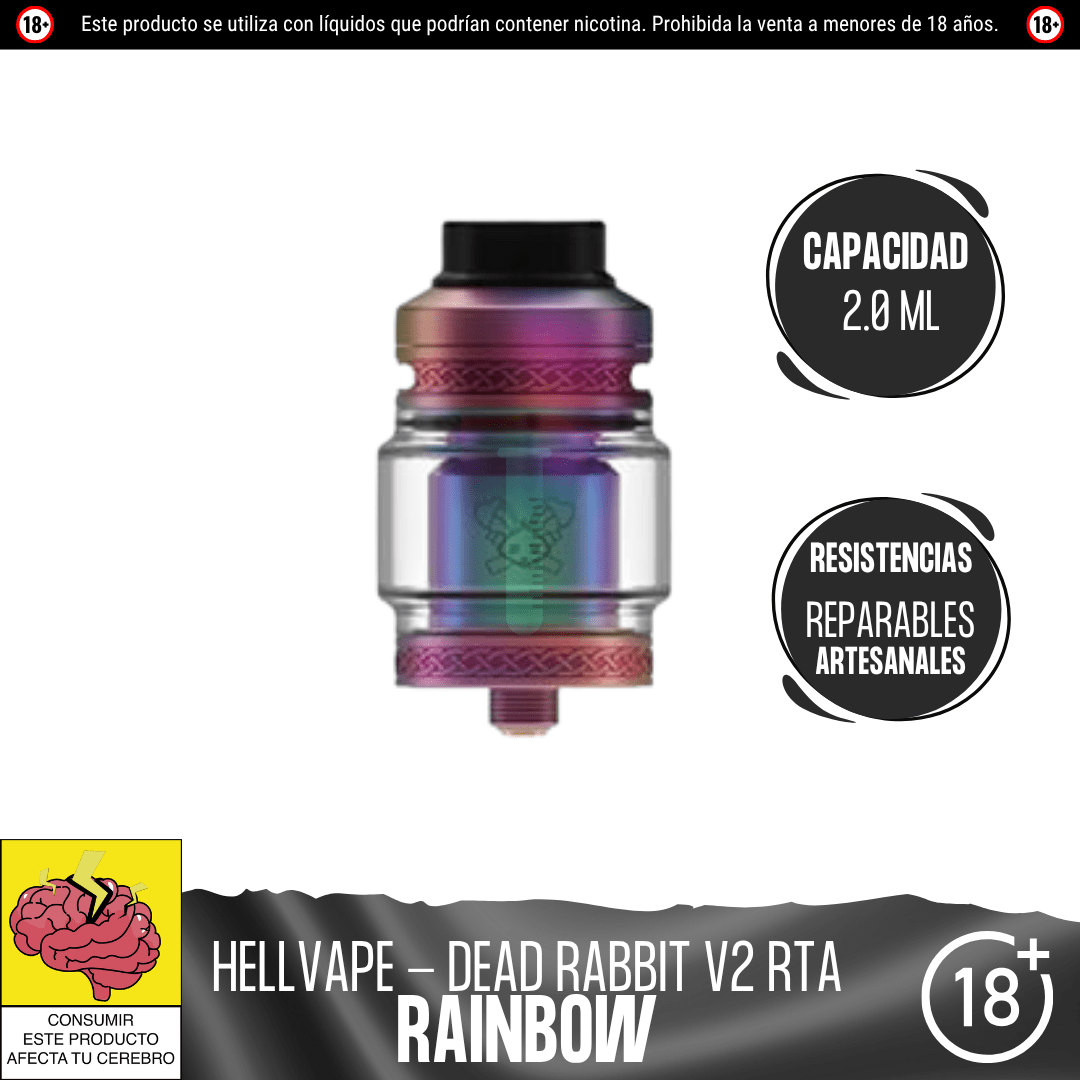Hellvape - Dead Rabbit V2 RTA - RTA - Hellvape | EQ-HLL-DRAB-05
