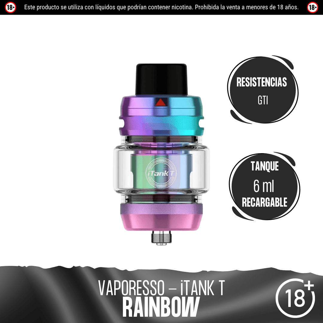 Vaporesso - iTank T(6ml) - RTA - Vaporesso | EQ-VPS-ITANK-4