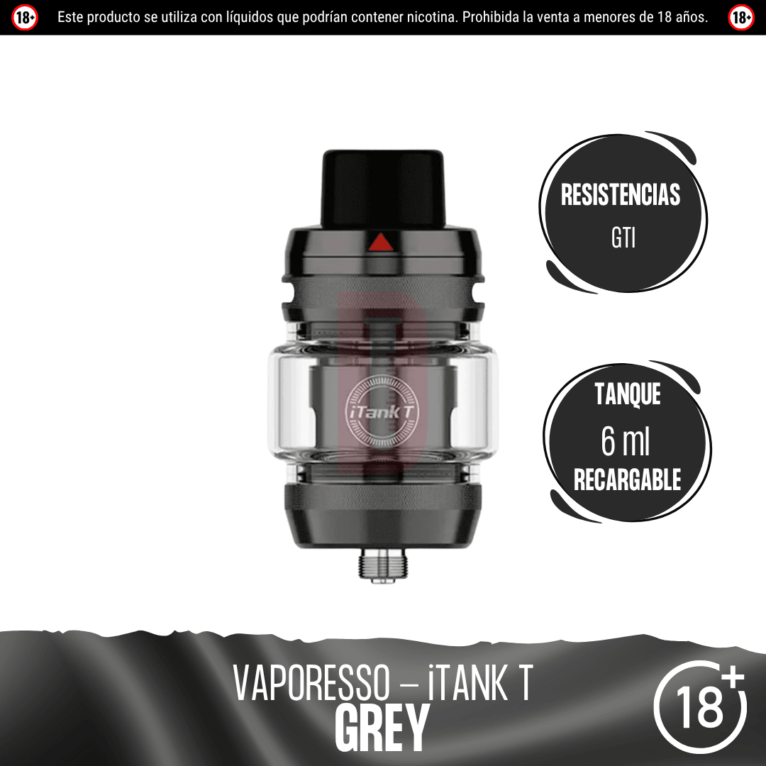 Vaporesso - iTank T(6ml) - RTA - Vaporesso | EQ-VPS-ITANK-4