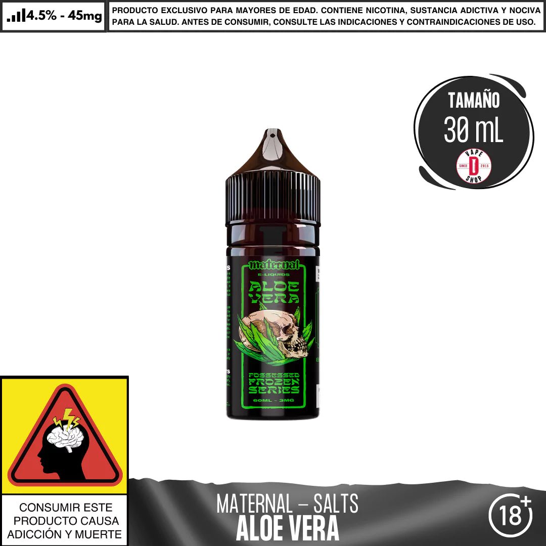 Aloe Vera by Maternal Salts - Sales de Nicotina - IDMX | SN - MTR - ALO - 20