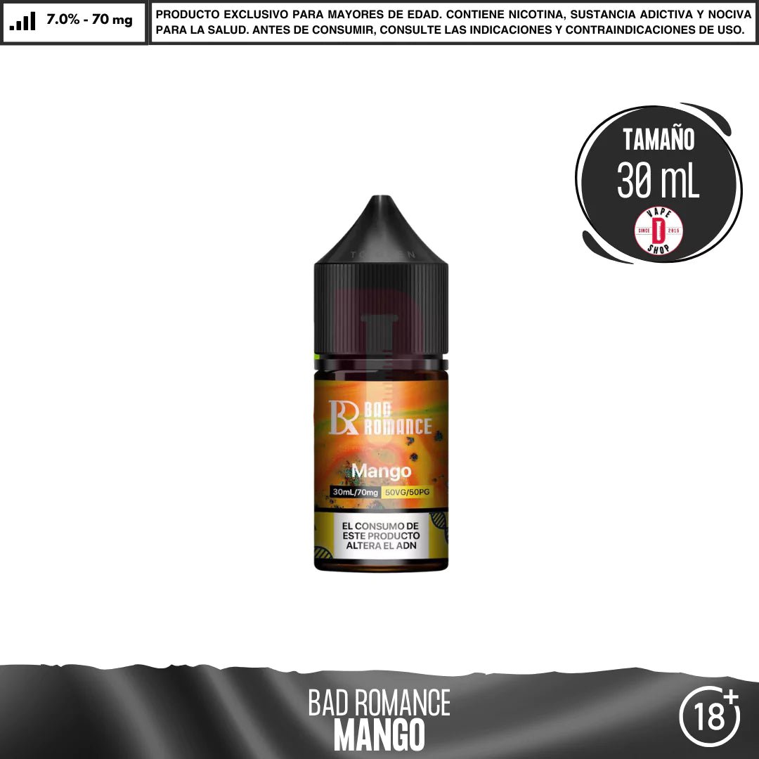 Bad Romance - Sales de Nicotina - Sales de Nicotina - Bad Romance | SN - BR - MAN - 70