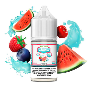 Berry Watermelon Salts - Sales de Nicotina - Pod Juice | SN - PJ - BEW - 35