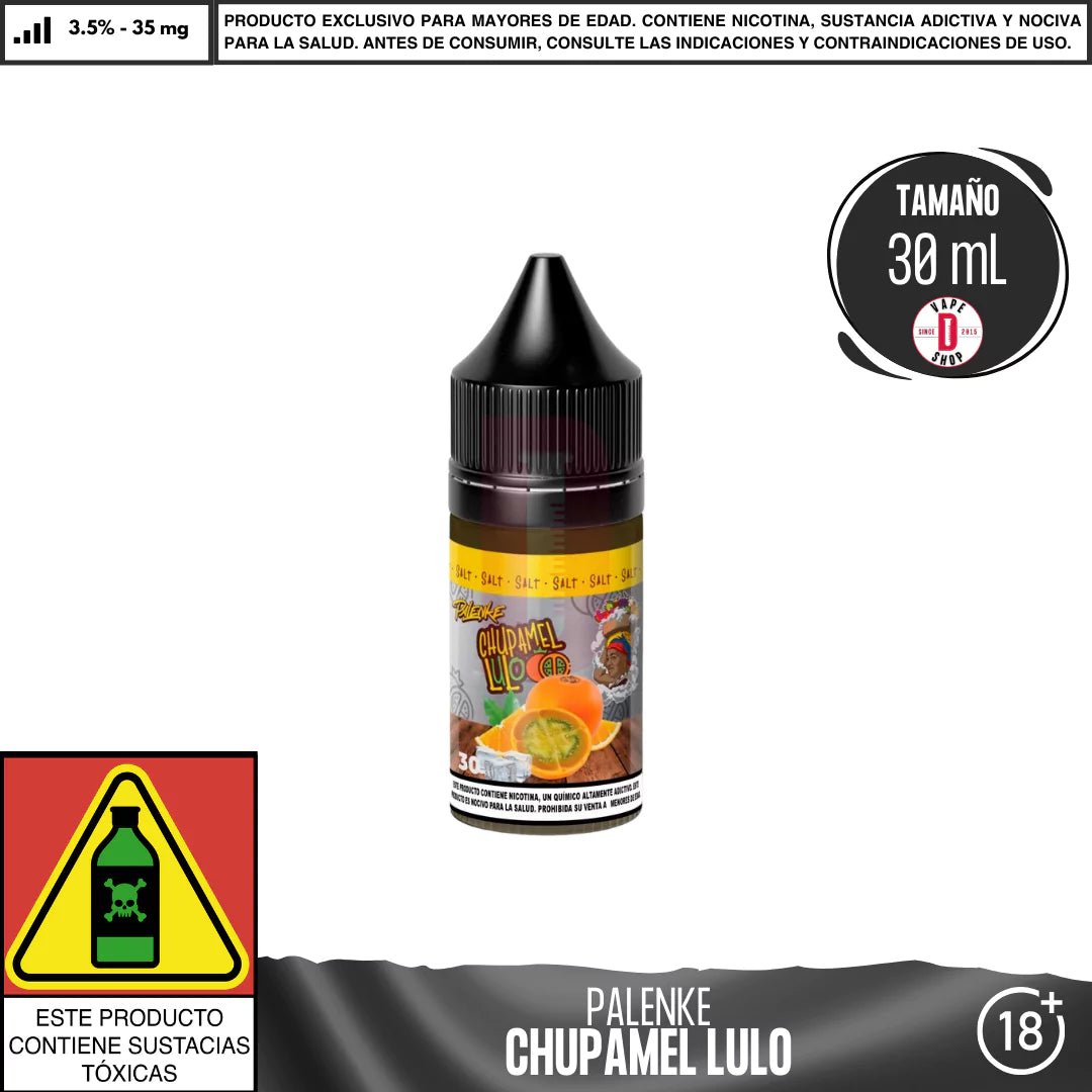 Chupamel Lulo Sales - Sales de Nicotina - Palenke Ejuice | SN - PLK - CHL - 35